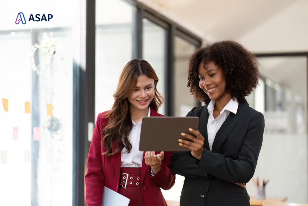 ASAP - An executive-level admin checking her event checklist